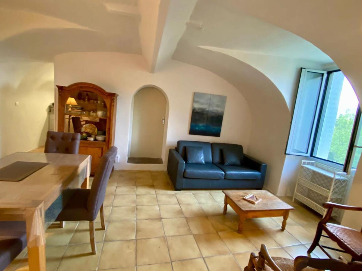 Gite En Cevennes Du Sud, Bergerie Restauree Au Rez De Jardin D'Une Bastide Avec Piscine, Vue Exceptionnelle, Authenticite Et Confort Saint-Laurent-le-Minier Exterior foto