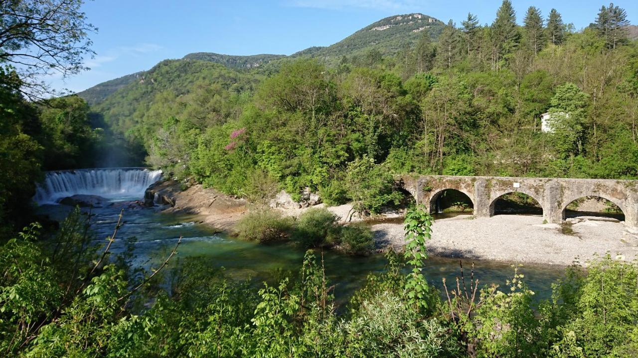 Gite En Cevennes Du Sud, Bergerie Restauree Au Rez De Jardin D'Une Bastide Avec Piscine, Vue Exceptionnelle, Authenticite Et Confort Saint-Laurent-le-Minier Exterior foto