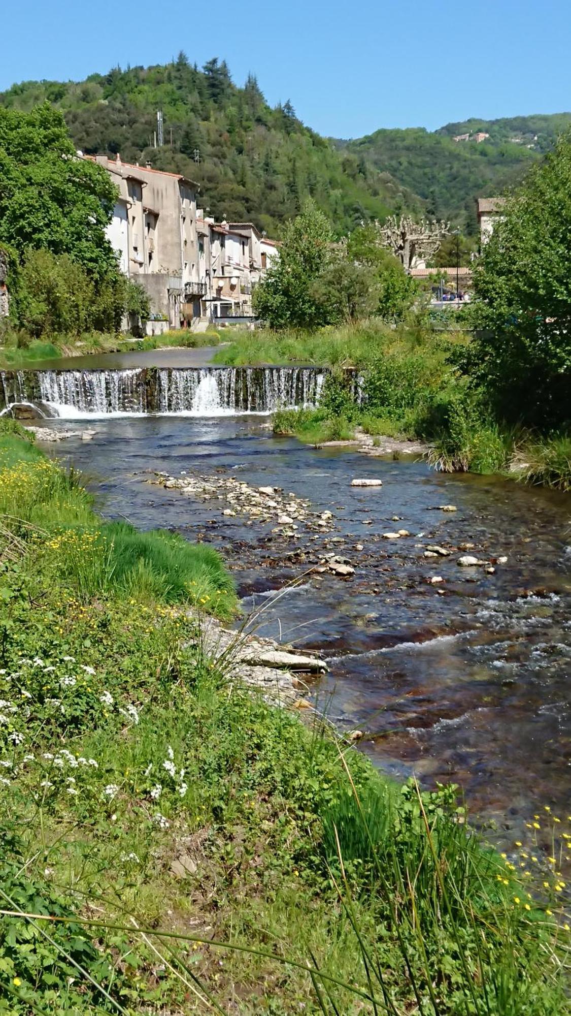 Gite En Cevennes Du Sud, Bergerie Restauree Au Rez De Jardin D'Une Bastide Avec Piscine, Vue Exceptionnelle, Authenticite Et Confort Saint-Laurent-le-Minier Exterior foto